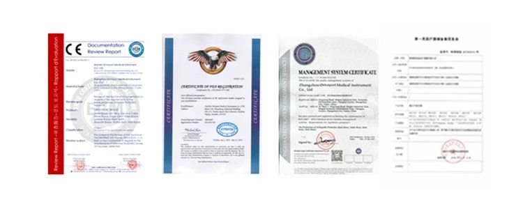 Breathable Wrist Splint Certificate Breathable Wrist Splint Certificate