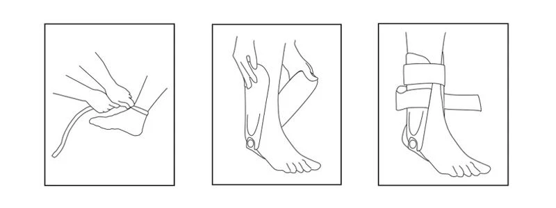 product-800-300 High Ankle Sprain Brace From Ortosport instructions